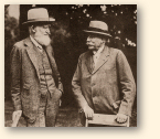 Een ontmoeting tussen (o.m.) muziekcriticus George Bernard Shaw en Edward Elgar